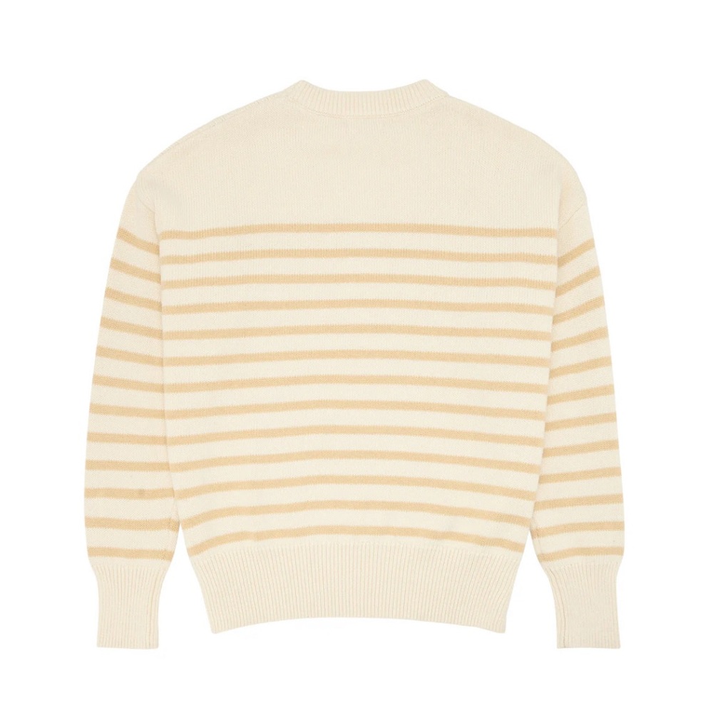 Minnow Cream and Tan Sweater